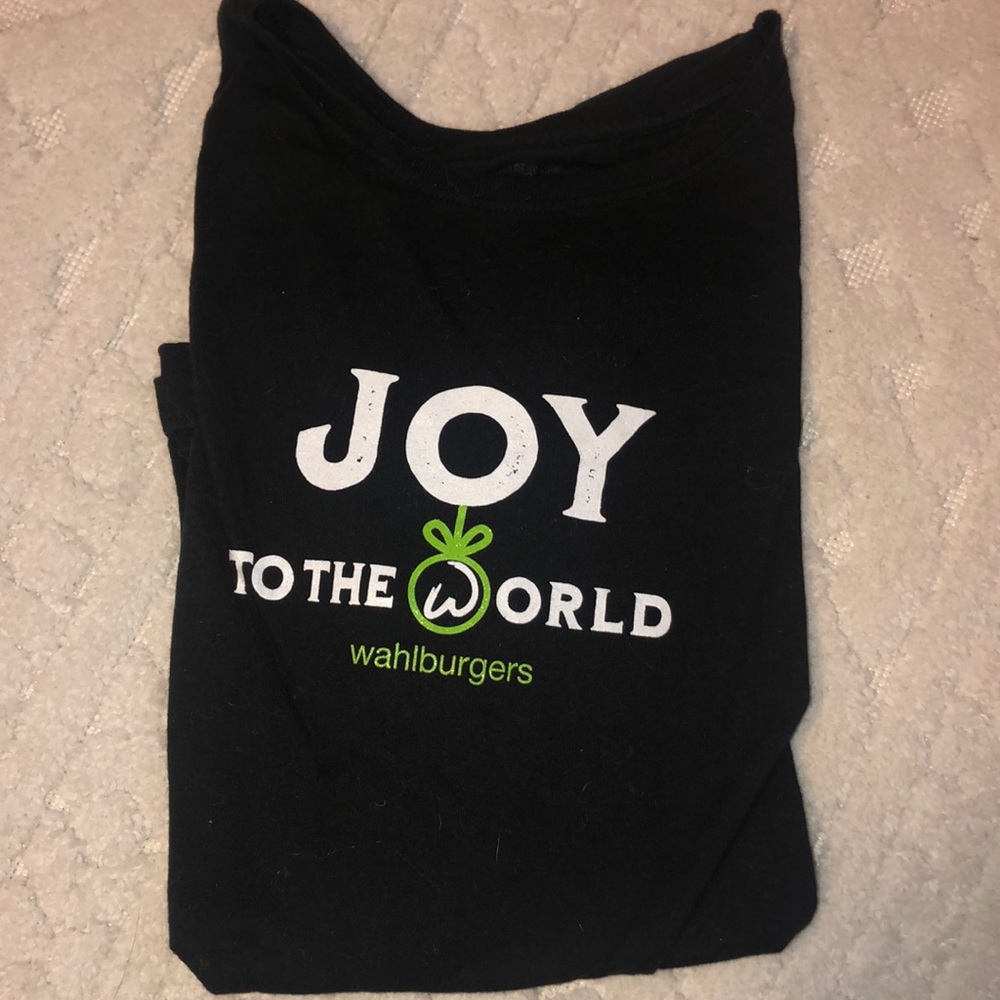 "Joy to the World" Black Long Sleeve Tee